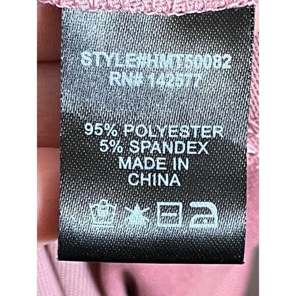 Floral Mesh Bodysuit Pink L Feminine Coquette Chic Glam Boho Western Preppy 80s - Picture 12 of 13